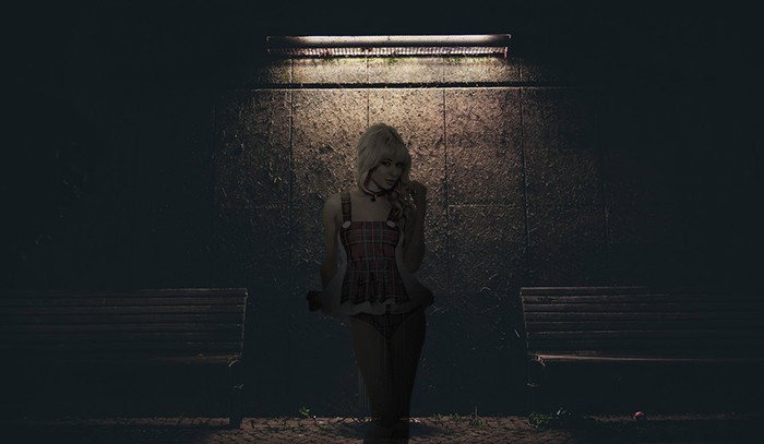 hot girl,low lighting